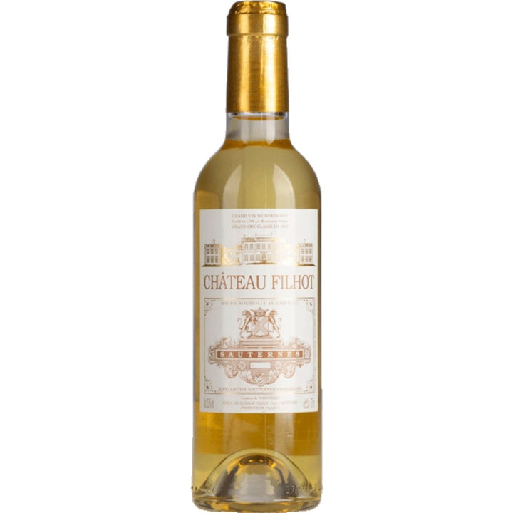 Chateau Filhot Sauternes 2e Cru Classé Weißwein Wein Edelsüss Frankreich (3 x 0,375l) - Versanel -