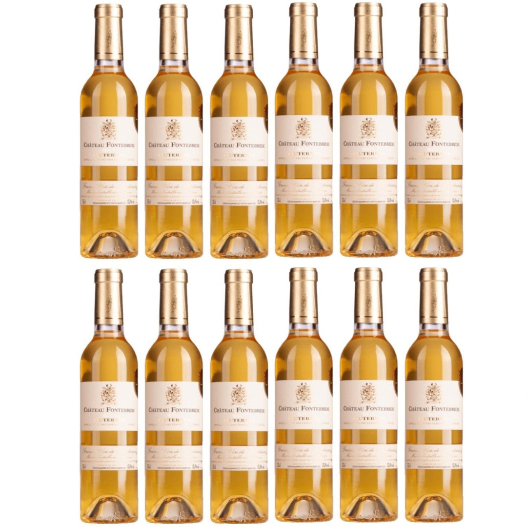 Chateau Fontebride Sauternes Weißwein Wein Edelsüss Frankreich (12 x 0,375l) - Versanel -