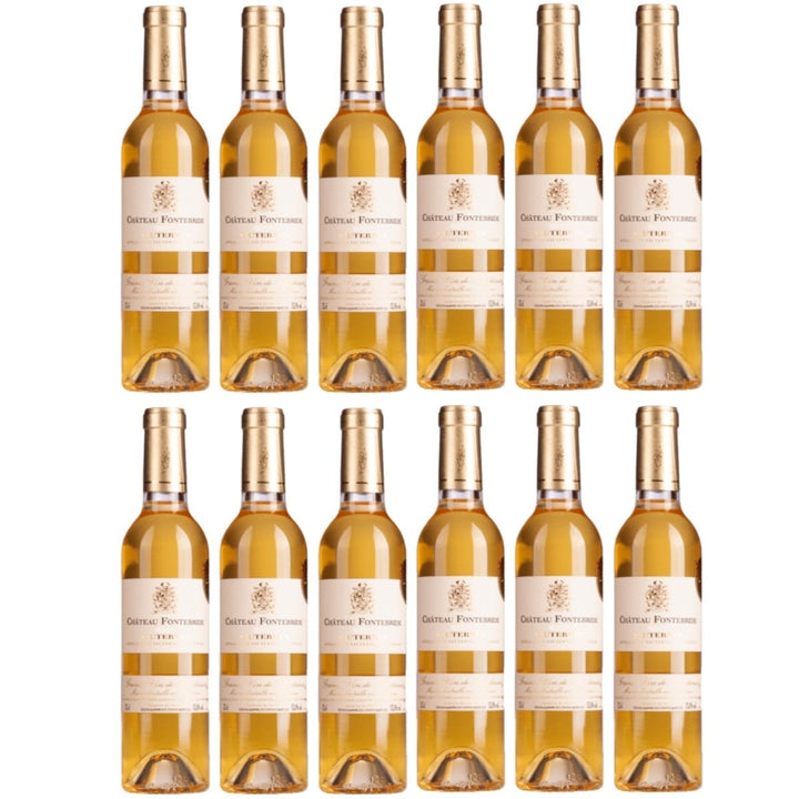 Chateau Fontebride Sauternes Weißwein Wein Edelsüss Frankreich (12 x 0,375l) - Versanel -