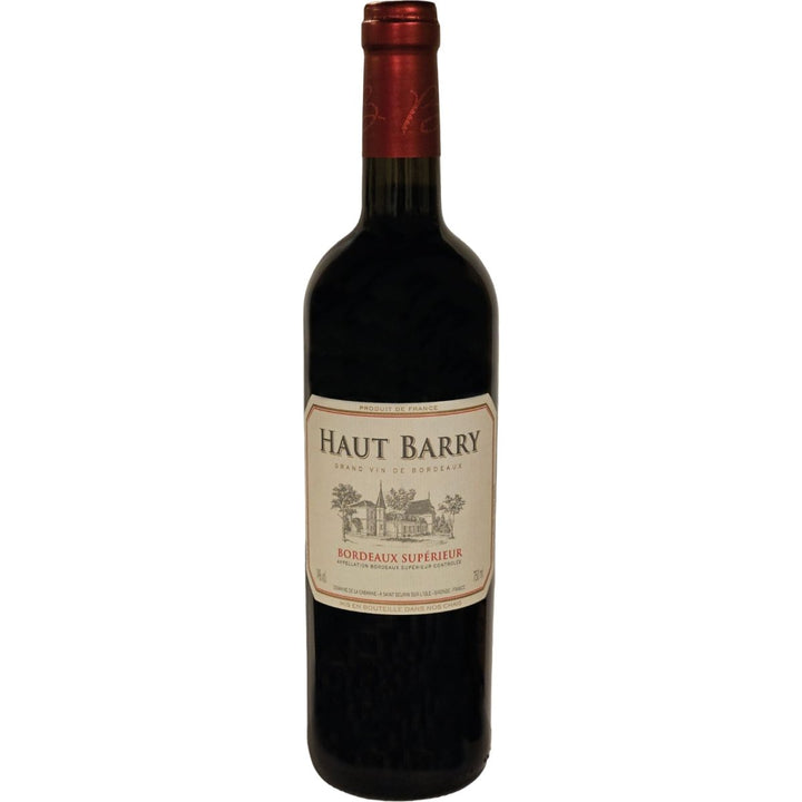 Château Haut Barry Bordeaux Supérieur AOC Rotwein Wein trocken Bio Frankreich (3 x 0,75l) - Versanel -