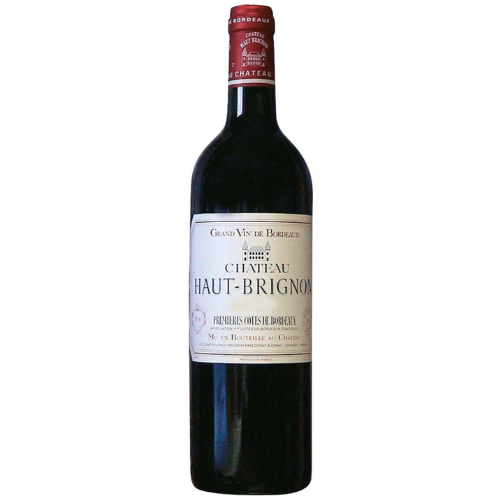Château Haut-Brignon Premières Côtes de Bordeaux AOC Rotwein Wein trocken Frankreich I Visando Paket (12 x 0,75l) - Versanel -