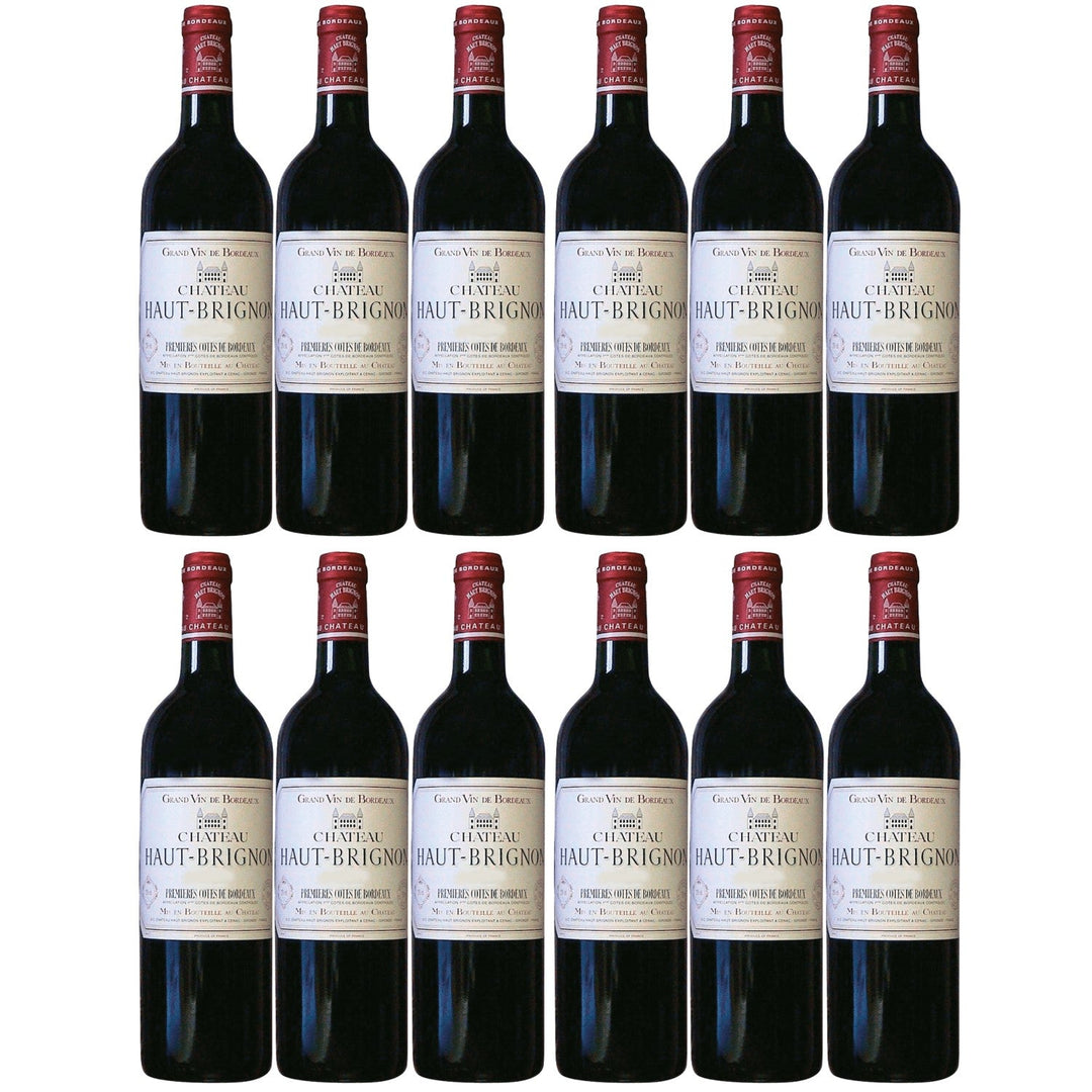 Château Haut-Brignon Premières Côtes de Bordeaux AOC Rotwein Wein trocken Frankreich I Visando Paket (12 x 0,75l) - Versanel -