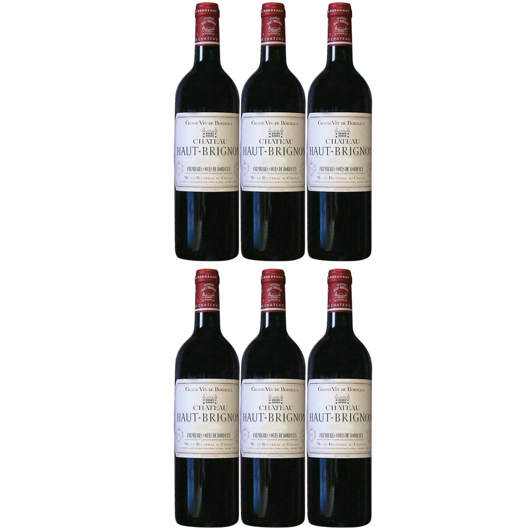 Château Haut-Brignon Premières Côtes de Bordeaux AOC Rotwein Wein trocken Frankreich I Visando Paket (6 x 0,75l) - Versanel -