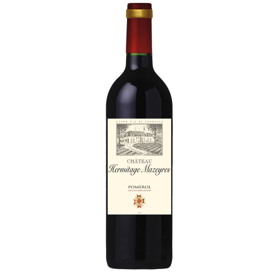 Château Hermitage Mazeyres Pomerol AOC Rotwein Wein trocken Frankreich I Visando Paket (6 x 0,75l) - Versanel -