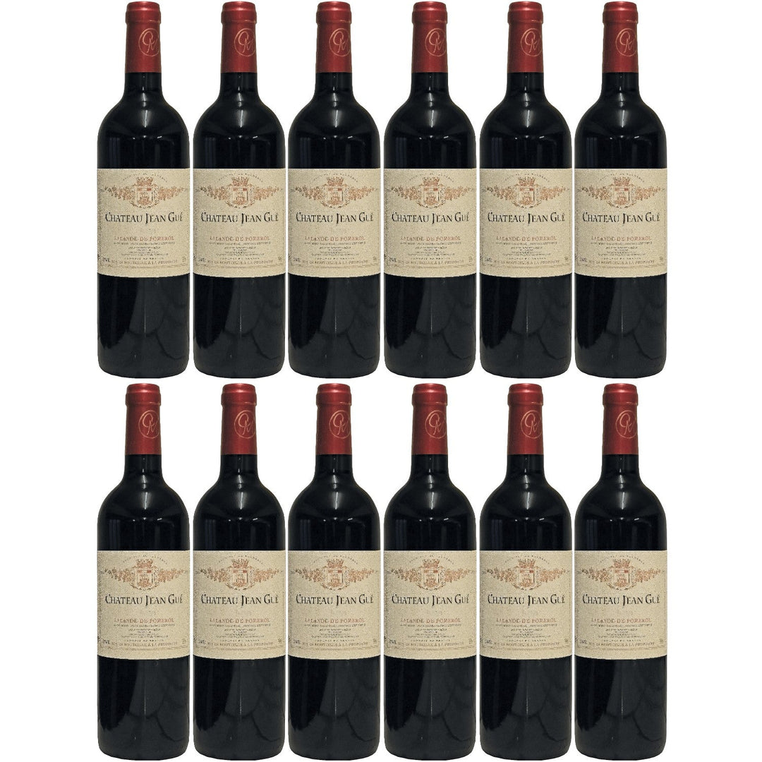 Château Jean Gué Lalande de Pomerol AOC Rotwein Wein trocken Frankreich I Visando Paket (12 x 0,75l) - Versanel -
