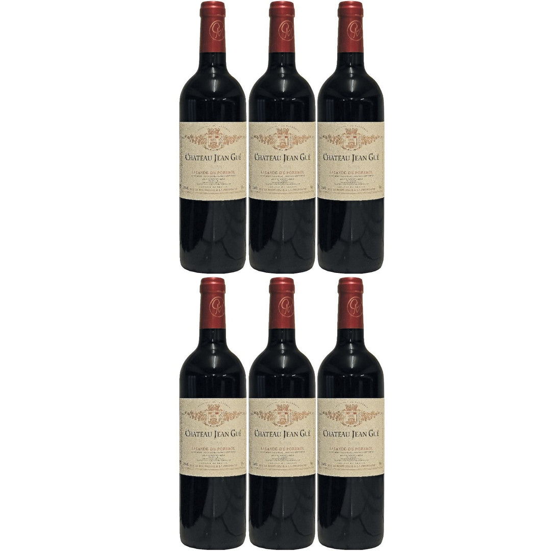 Château Jean Gué Lalande de Pomerol AOC Rotwein Wein trocken Frankreich I Visando Paket (6 x 0,75l) - Versanel -