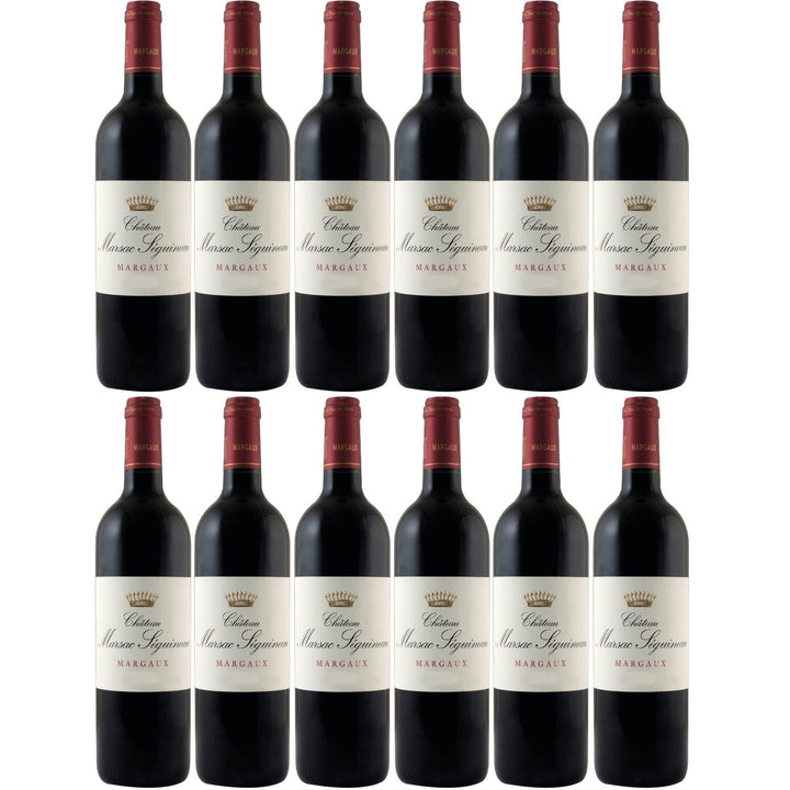 Château Marsac Seguineau Margaux AOC Rotwein Wein trocken Frankreich I Visando Paket (12 x 0,75l) - Versanel -