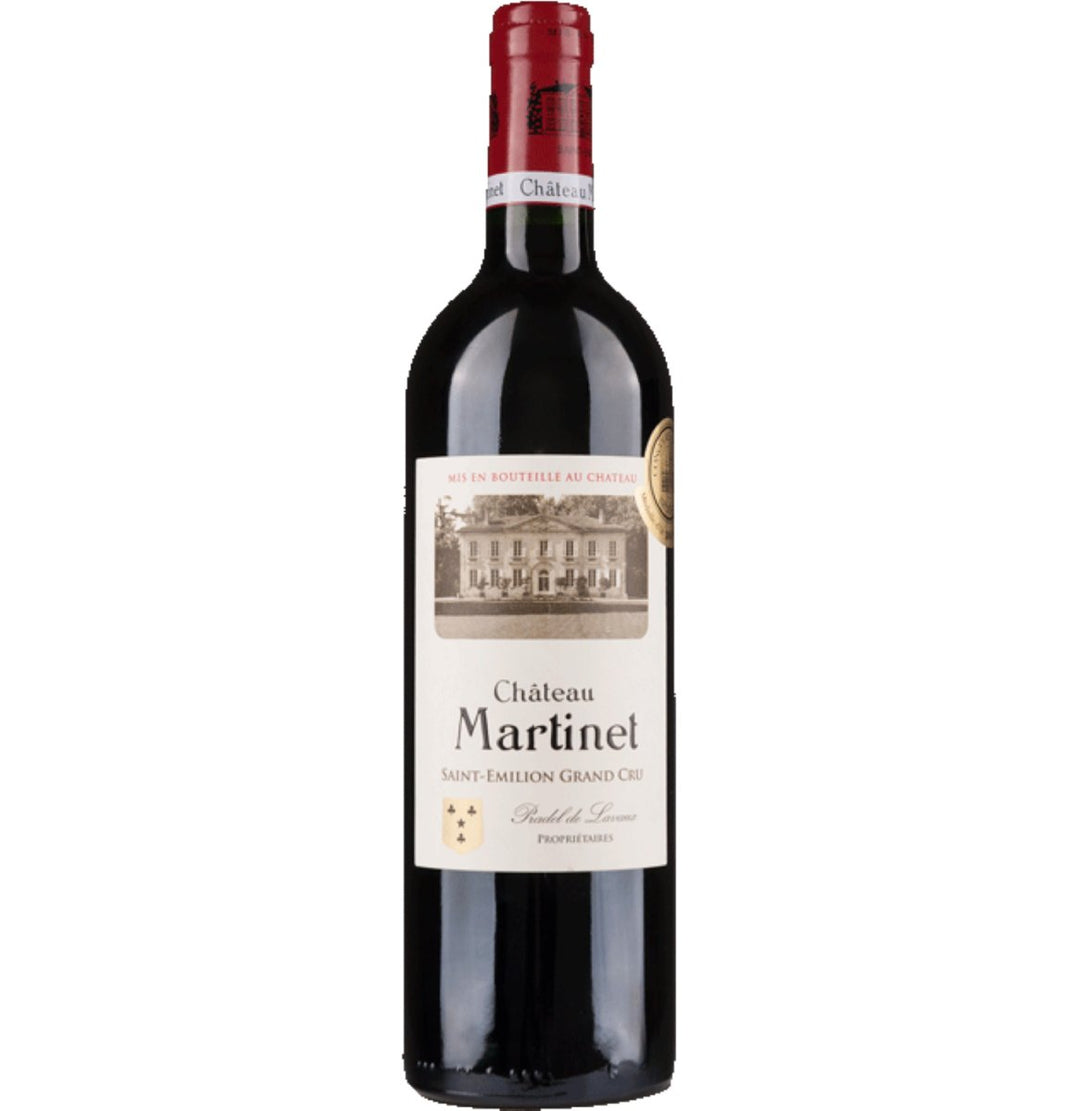 Château Martinet St. Emilion Grand Cru Rotwein Wein Trocken Frankreich (3 x 0,75l) - Versanel -