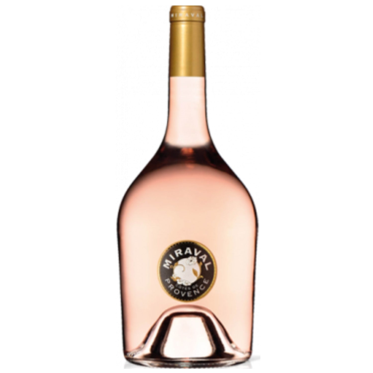 Château Miraval Côtes de Provence Rosé Magnum Roséwein Wein trocken Frankreich (2 x 1.5l) - Versanel -