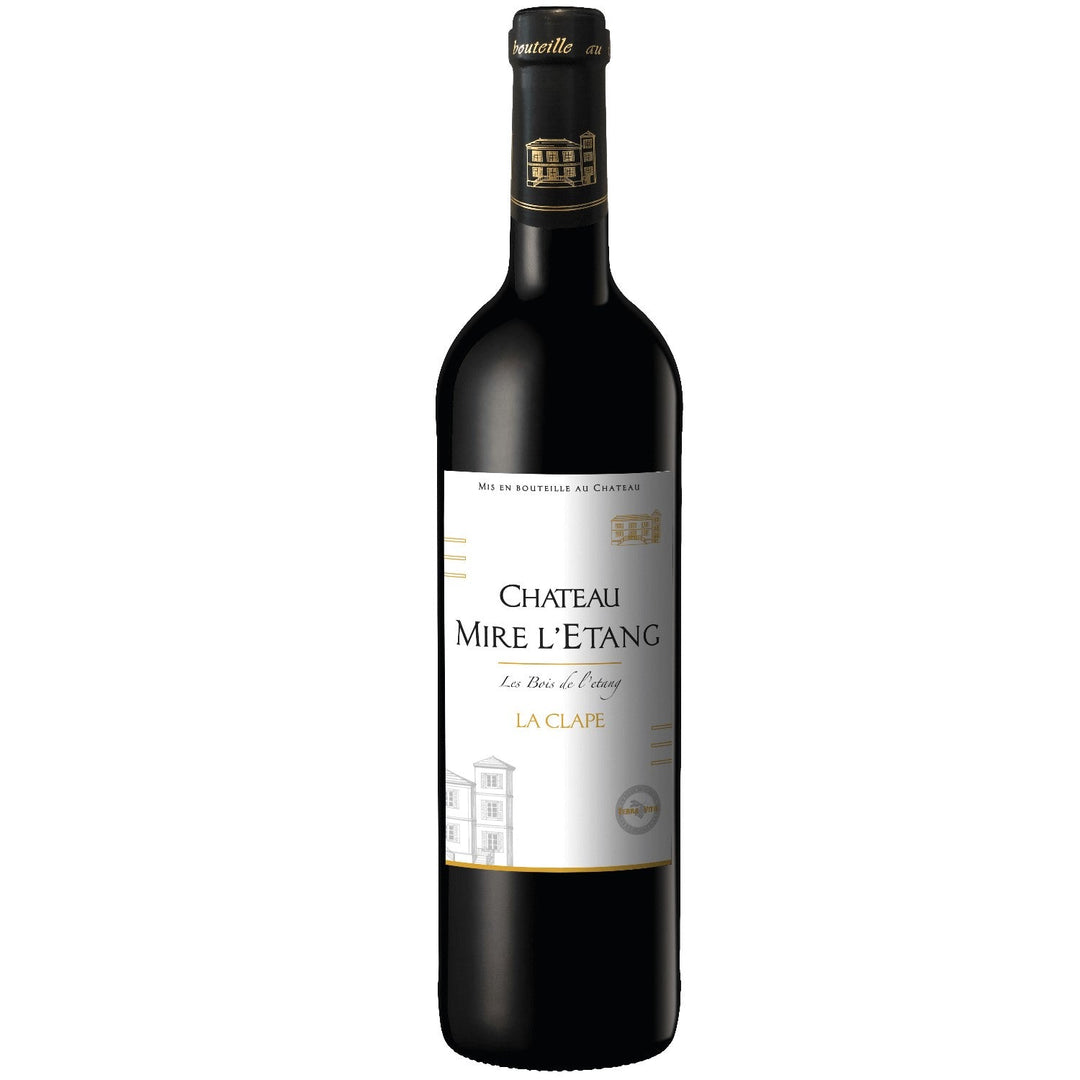 Château Mire L'Etang La Clape AOP Rotwein Wein trocken Frankreich I Visando Paket (3 x 0,75l) - Versanel -