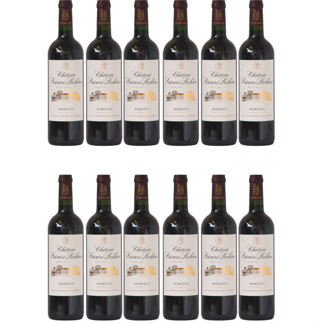 Château Prieuré-Lichine Margaux 4ième Grand Cru Classé AOC Rotwein Wein trocken Frankreich I Visando Paket (12 x 0,75l) - Versanel -