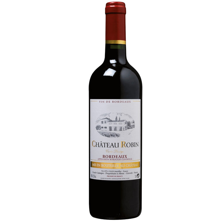 Château Robin Bordeaux AOC Rotwein Wein trocken Frankreich I Visando Paket (6 x 0,75l) - Versanel -