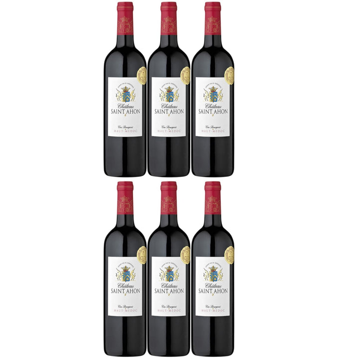 Château Saint Ahon Cru Bourgeois Haut Médoc Rotwein trocken AOC Frankreich (6 x 0.75l) - Versanel -