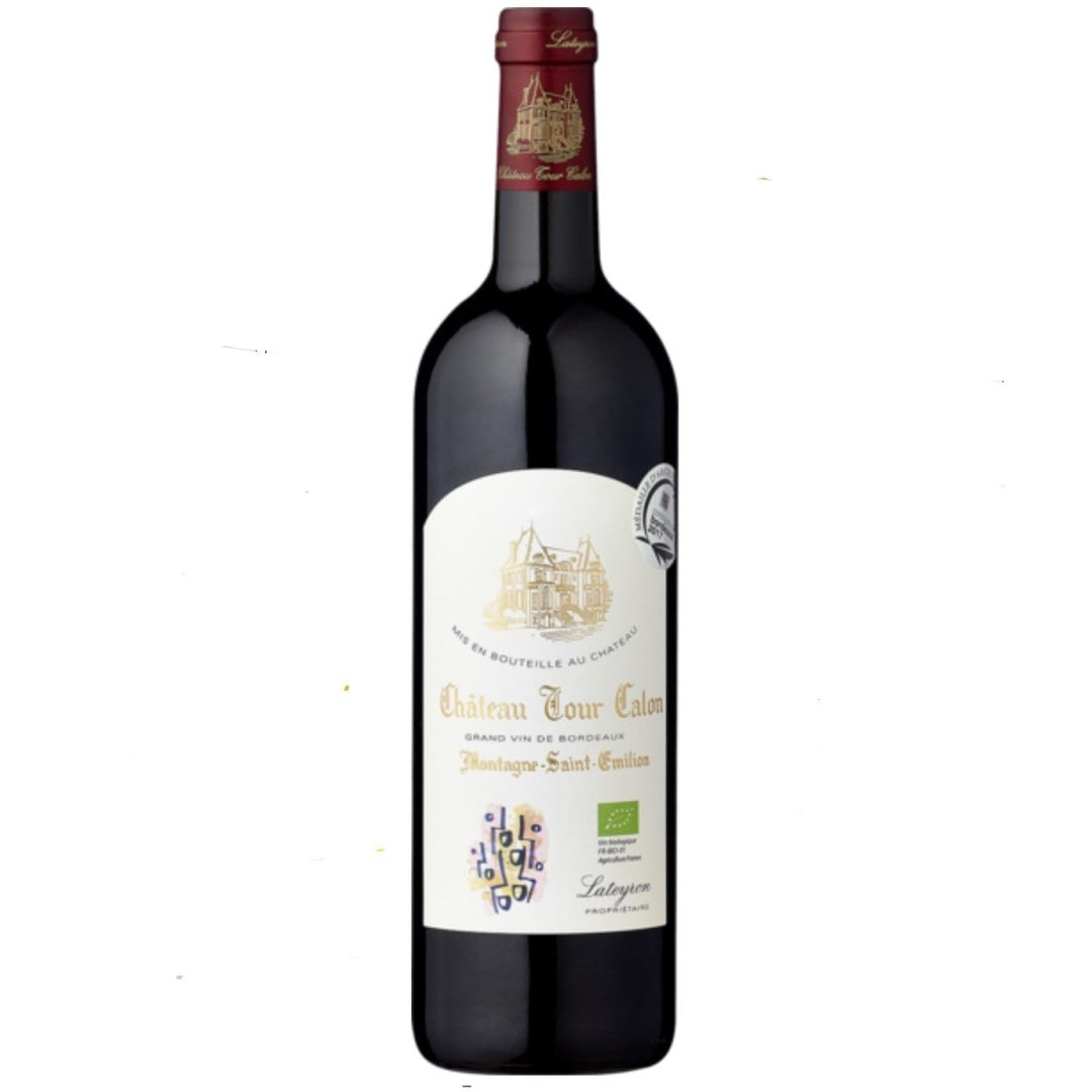 Château Tour Calon Montagne Saint-Émilion AOC Rotwein Bio Wein trocken Frankreich (12 x 0.75l) - Versanel -