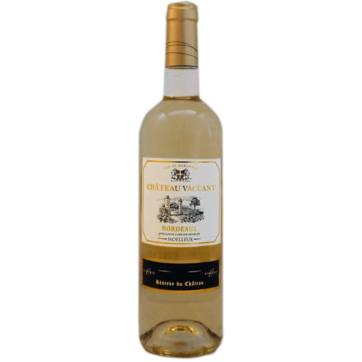 Château Vaccant Bordeaux moelleux AOC Weißwein Wein lieblich Frankreich I Visando Paket (12 x 0,75l) - Versanel -