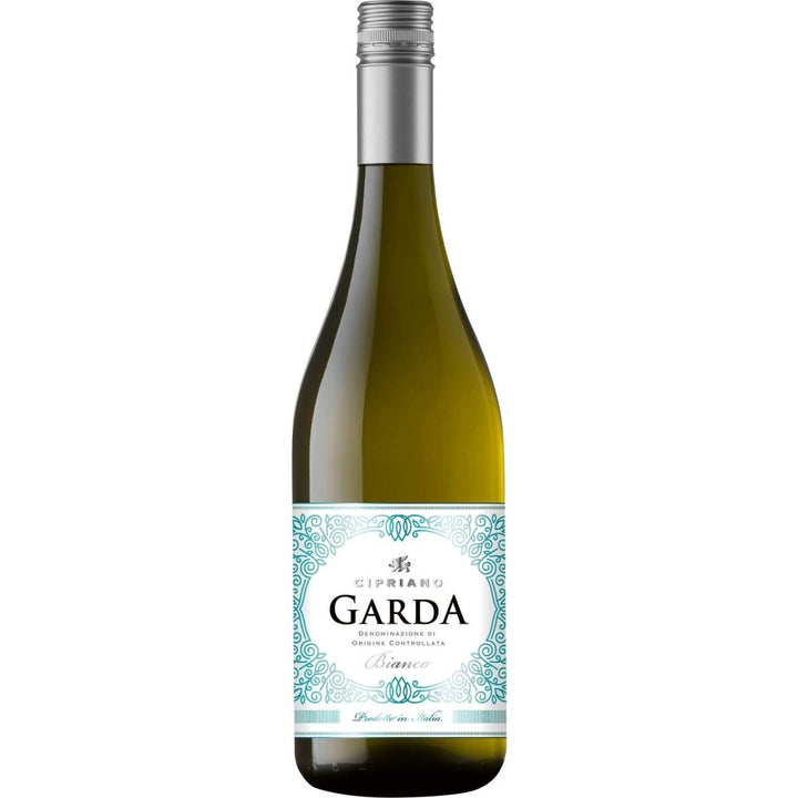 Cipriano Garda Bianco Weißwein italienischer Wein trocken DOC Italien (12 x 0,75 l) - Versanel -