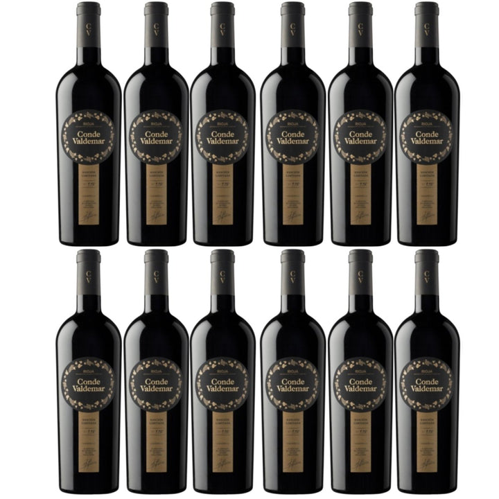 Conde Valdemar Edición Limitada Rioja DOCa Rotwein veganer Wein trocken Spanien (12 x 0.75l) - Versanel -