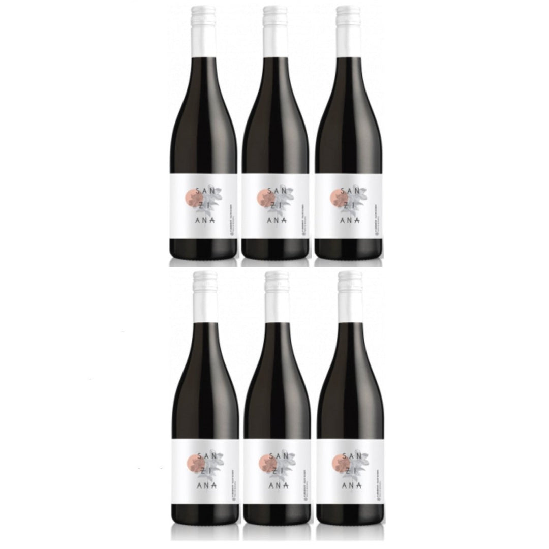 Cramele Recas Sanziana Cabernet Sauvignon Rotwein Wein Trocken Rumänien I Visando Paket (6 x 0,75l) - Versanel -