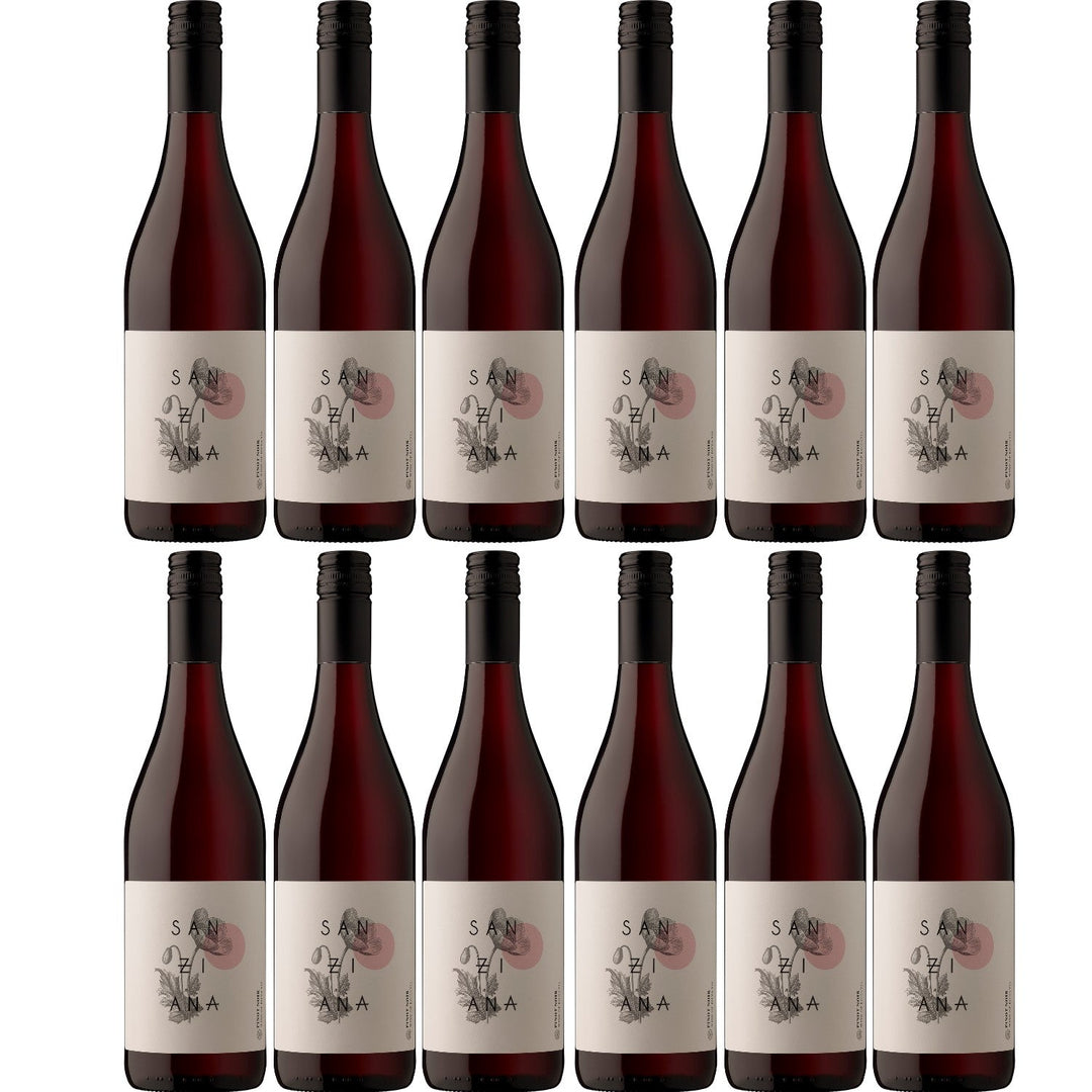 Cramele Recas Sanziana Pinot Noir Rotwein Wein Trocken Rumänien I Visando Paket (12 x 0,75l) - Versanel -