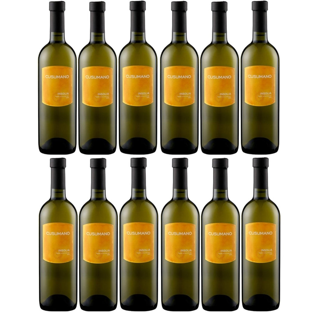 Cusumano Terre Siciliane Insolia IGT Weißwein Wein Trocken Italien (12 x 0,75l) - Versanel -