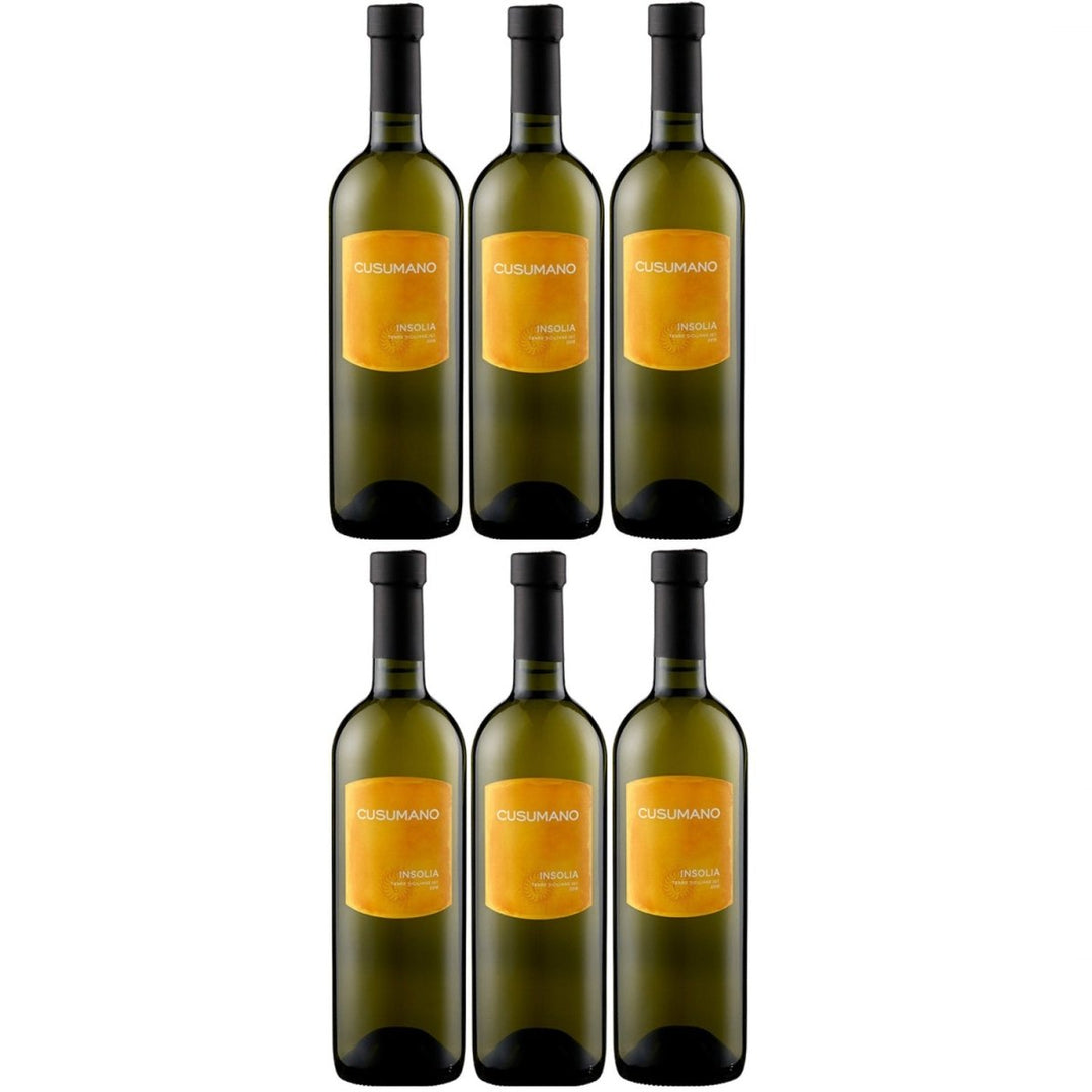 Cusumano Terre Siciliane Insolia IGT Weißwein Wein Trocken Italien (6 x 0,75l) - Versanel -