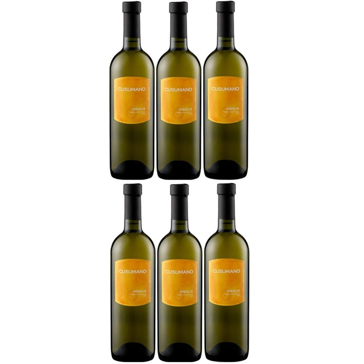 Cusumano Terre Siciliane Insolia IGT Weißwein Wein Trocken Italien (6 x 0,75l) - Versanel -