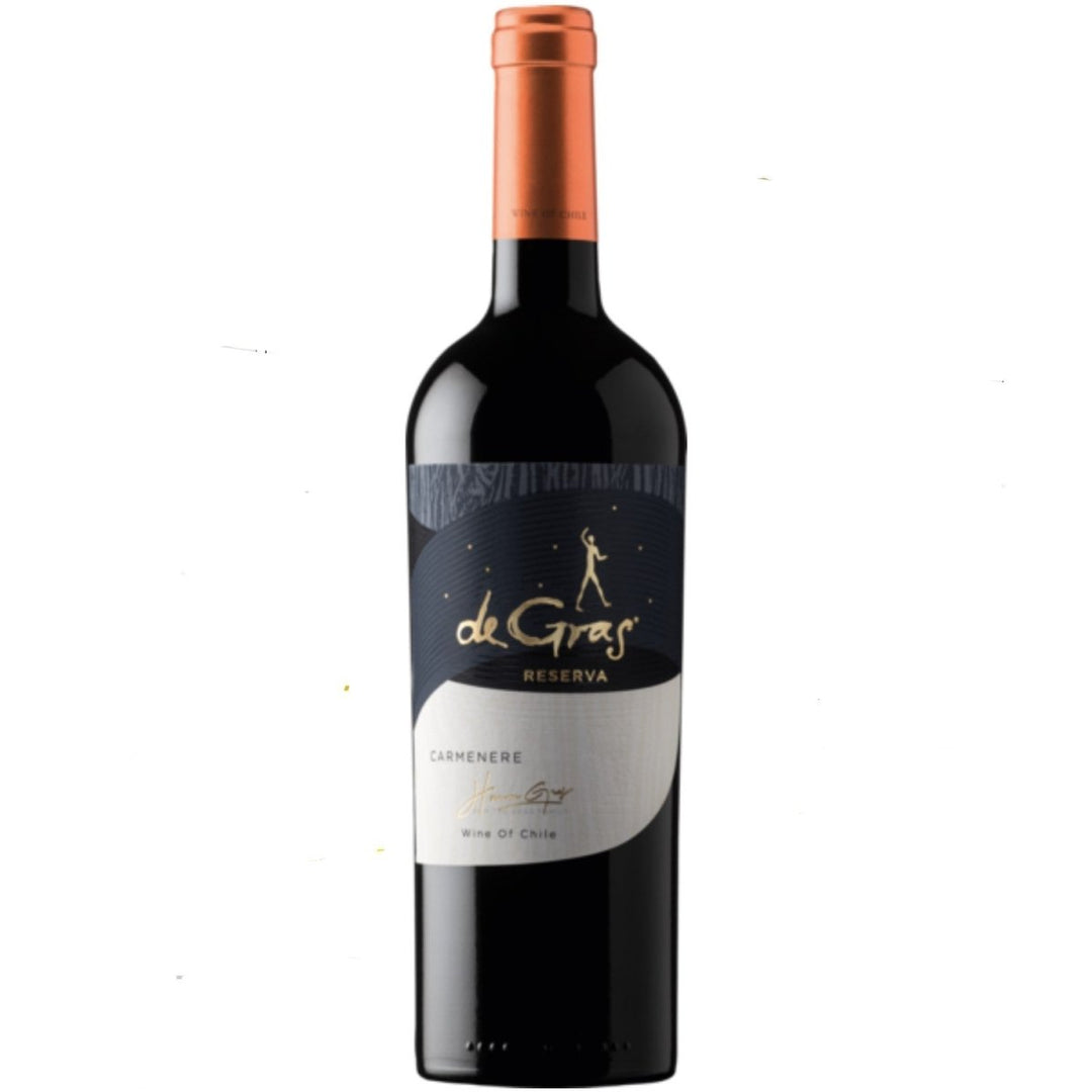 De Gras Reserva Carmenère Valle Central Rotwein Wein trocken Chile (1 x 0.75l) - Versanel -