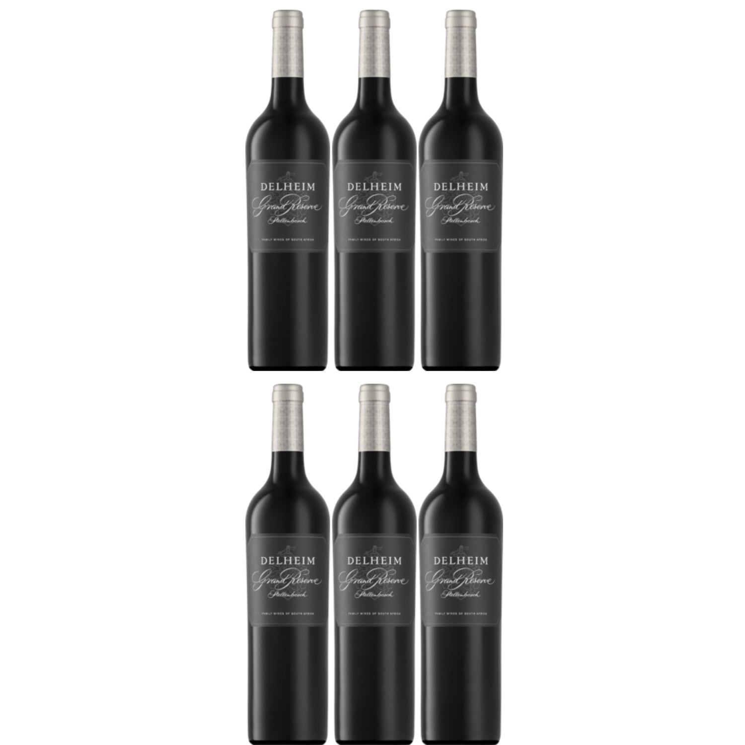 Delheim Grand Reserve Cabernet Sauvignon Stellenbosch Rotwein Wein trocken Südafrika (6 x 0.75l) - Versanel -
