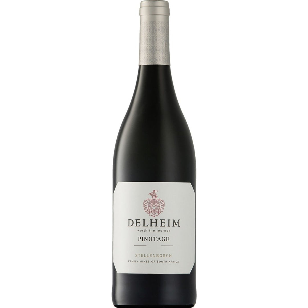 Delheim Pinotage Stellenbosch Rotwein südafrikanischer Wein trocken Südafrika (1 x 0.75l) - Versanel -
