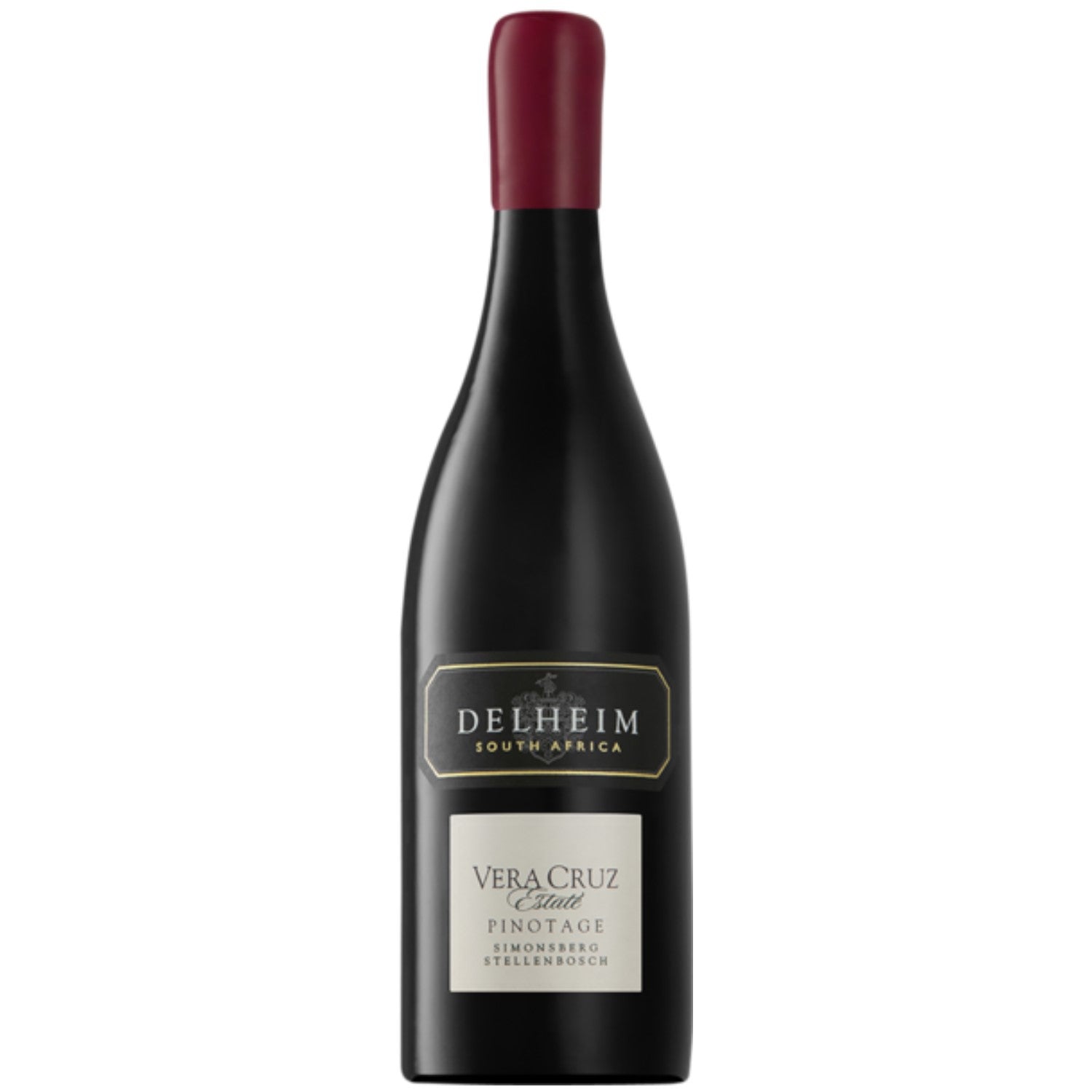 Delheim Vera Cruz Pinotage Simonsberg-Stellenbosch Rotwein Wein trocken Südafrika (12 x 0.75l) - Versanel -