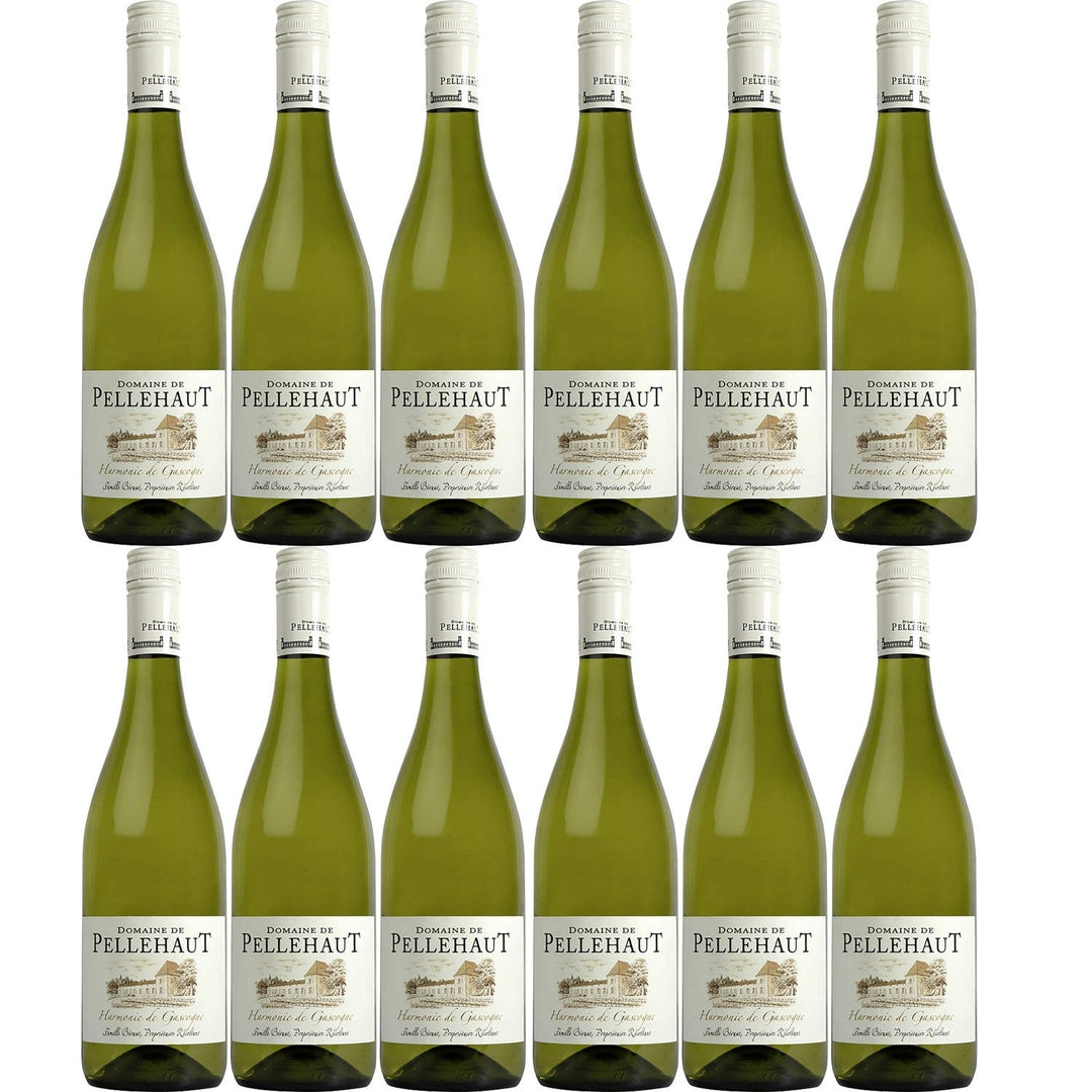 Domaine de Pellehaut Harmonie de Gascogne Blanc Weißwein trocken IGP Frankreich (12 x 0.75l) - Versanel -