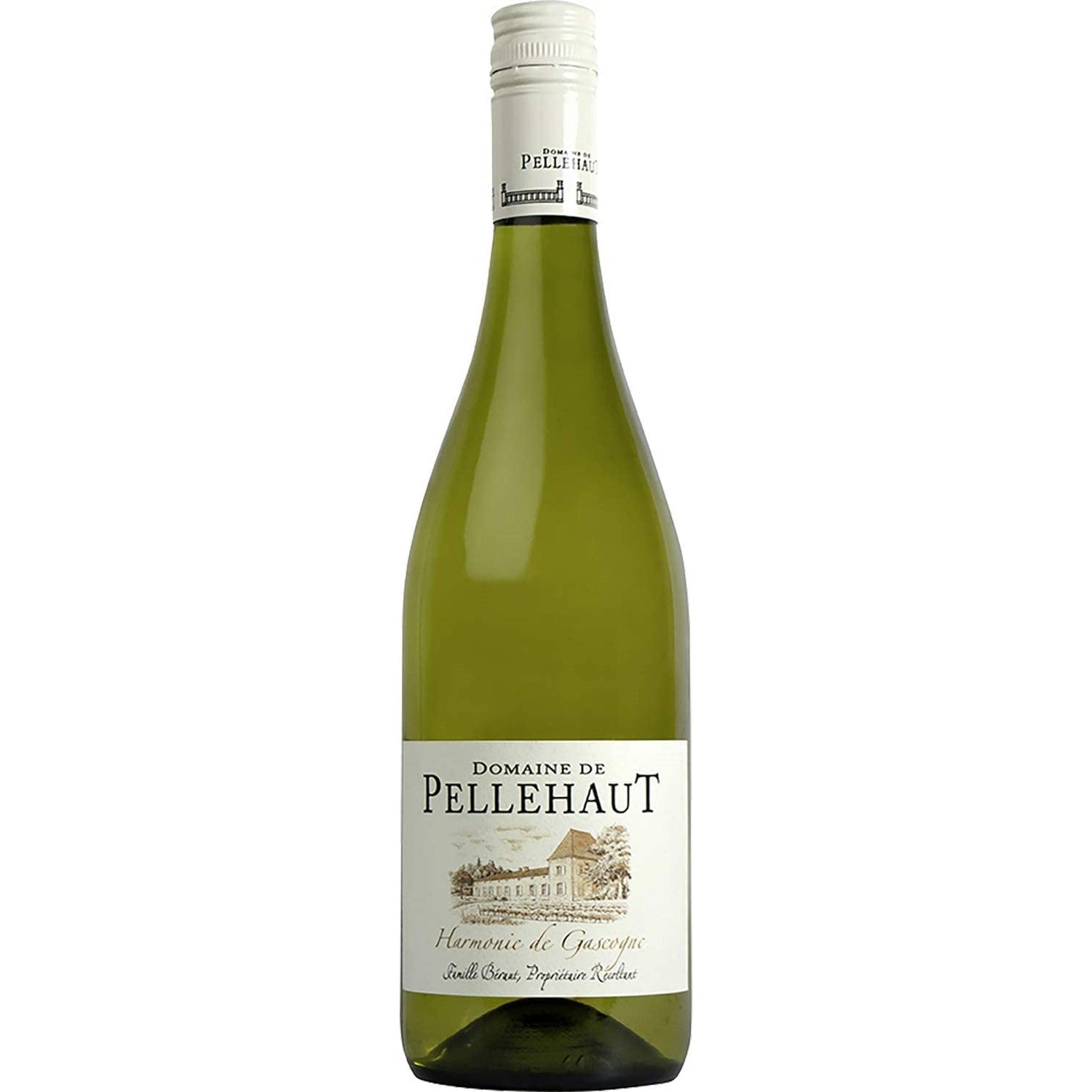 Domaine de Pellehaut Harmonie de Gascogne Blanc Weißwein trocken IGP Frankreich (3 x 0,75l) - Versanel -
