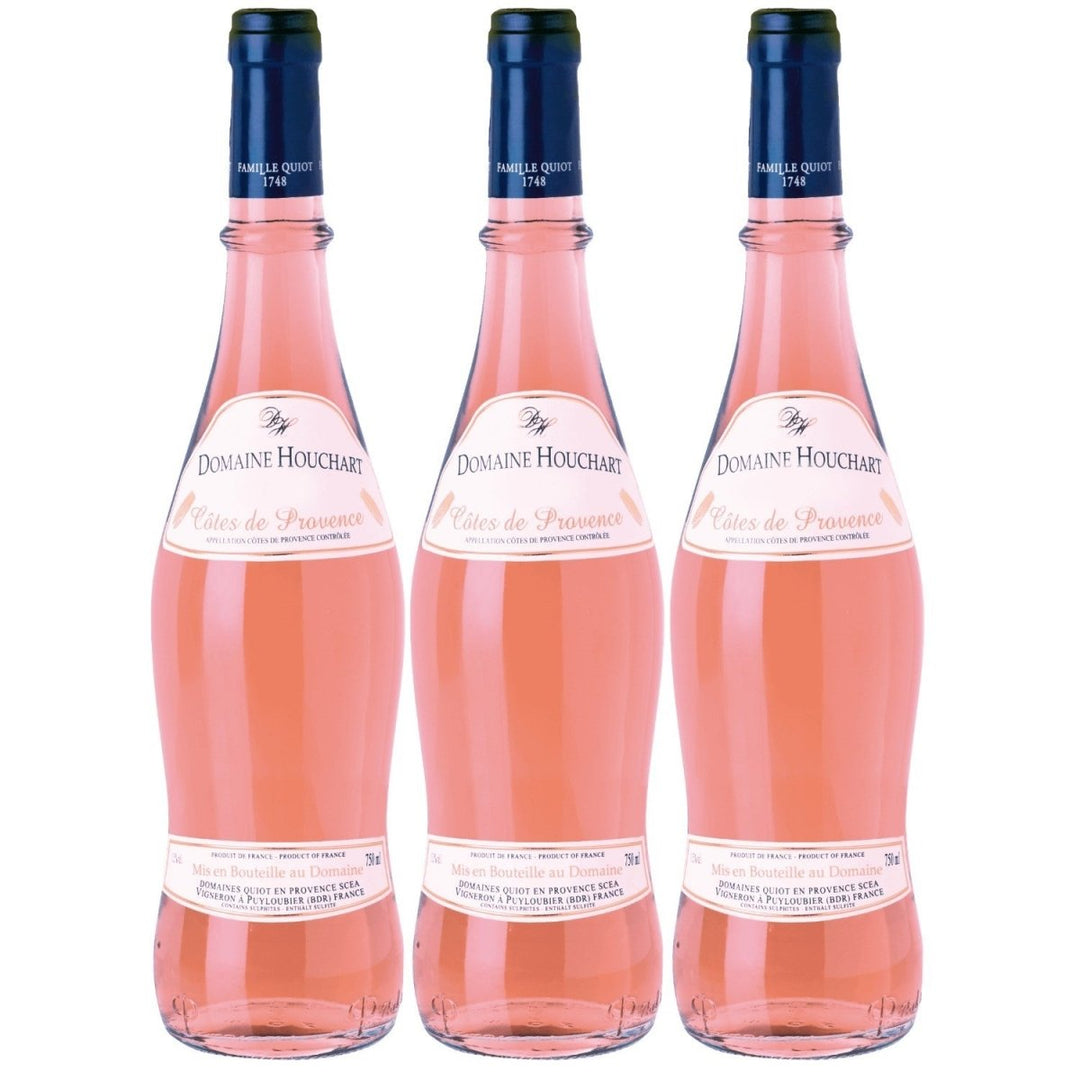 Domaine Houchart Côtes de Provence AOC Roséwein Wein trocken Frankreich (3 x 0,75l) - Versanel -