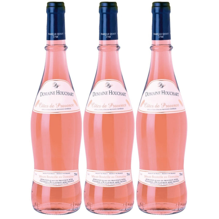 Domaine Houchart Côtes de Provence AOC Roséwein Wein trocken Frankreich (3 x 0,75l) - Versanel -