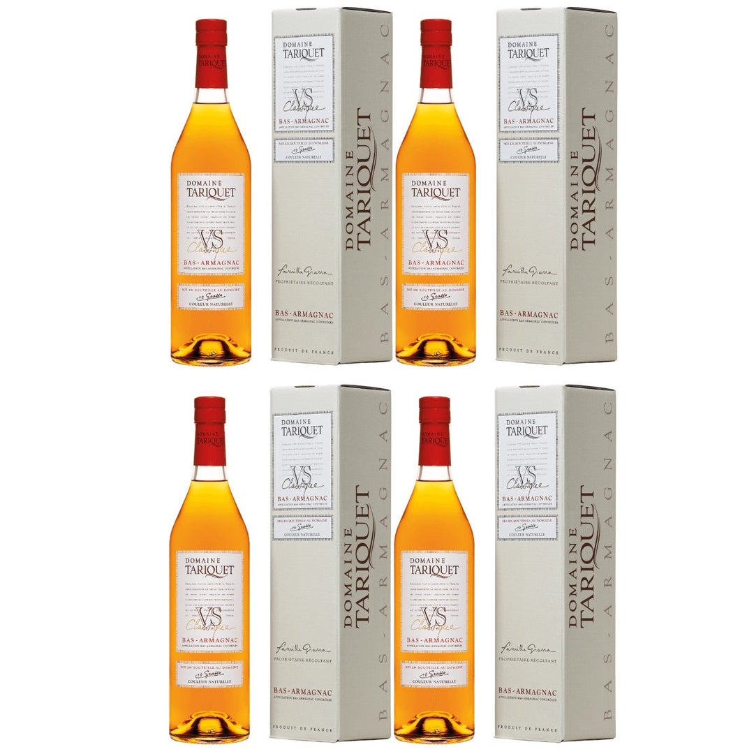 Domaine Tariquet Bas-Armagnac classique V.S. Frankreich I Visando Paket (4 x 0,7l) - Versanel -