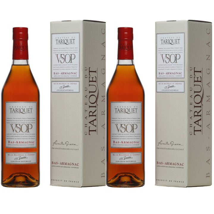 Domaine Tariquet Bas-Armagnac V.S.O.P. Frankreich I Visando Paket (2 x 0,7l) - Versanel -