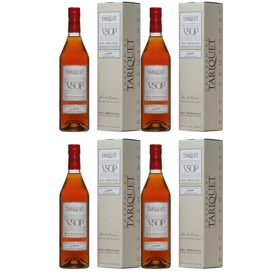 Domaine Tariquet Bas-Armagnac V.S.O.P. Frankreich I Visando Paket (4 x 0,7l) - Versanel -