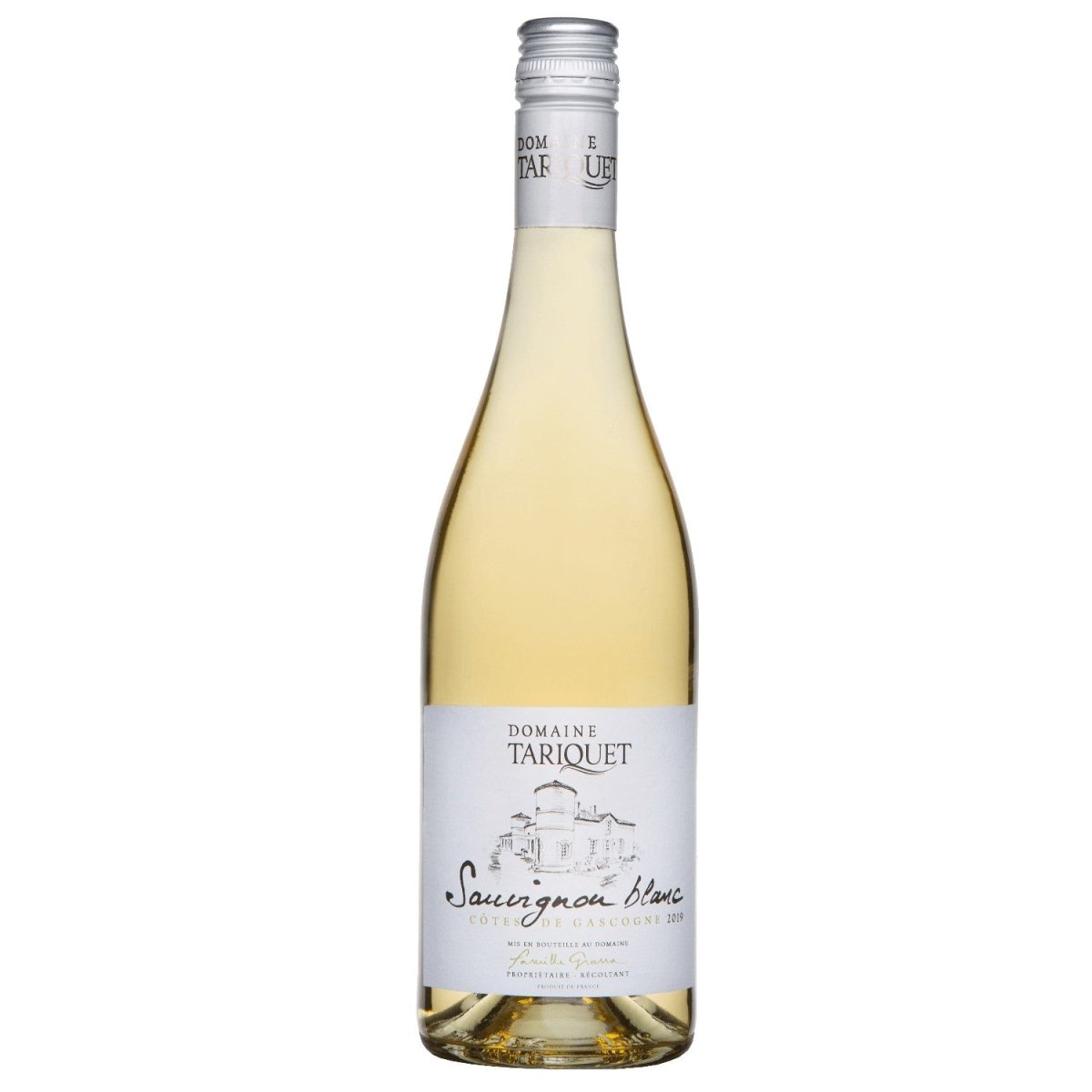 Domaine Tariquet Sauvignon Blanc Côtes de Gascogne IGP Weißwein Wein trocken Frankreich (3 x 0,75l) - Versanel -