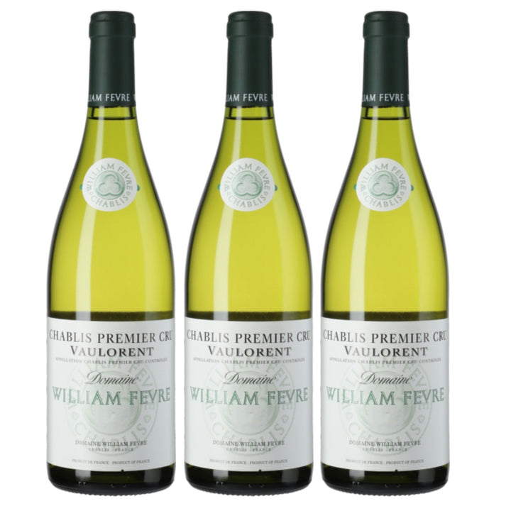 Domaine William Fèvre Chablis Weißwein Wein fruchtig trocken AOC Frankreich (3 x 0.75l) - Versanel -