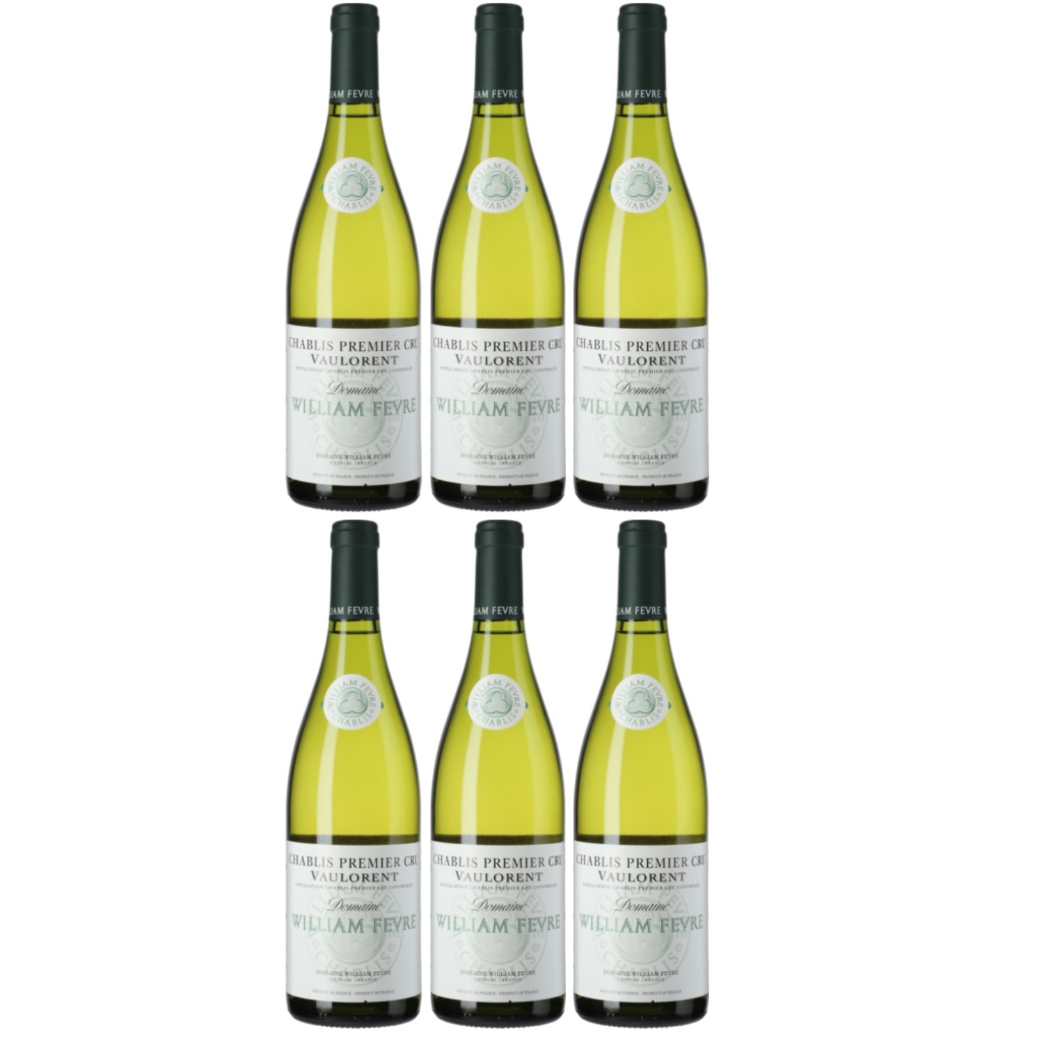 Domaine William Fèvre Chablis Weißwein Wein fruchtig trocken AOC Frankreich (6 x 0.75l) - Versanel -