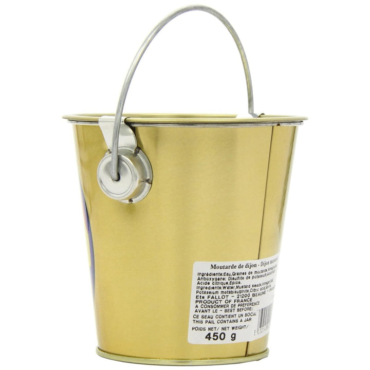 Edmond Fallot Klassischer Dijon-Senf im Metalleimer - Moutarde de Dijon (2 x 450g) - Versanel -