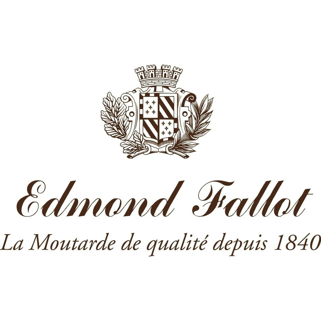 Edmond Fallot - Senf mit schwarzem Trüffel (Moutarde à la Truffe de Bourgogne) im Glas, (3 x 100 g) - Versanel -
