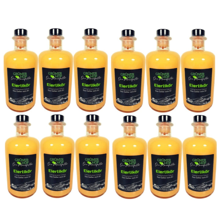Eierlikör, Grüner Hof, Paehler Rietberg, 18% vol, (12 x 0,5L) - Versanel -