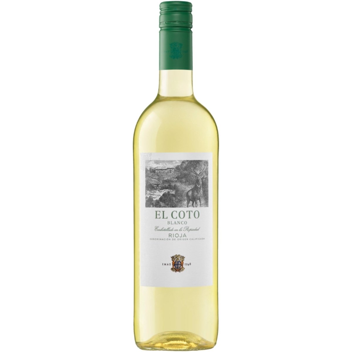 El Coto Rioja Blanco DOCa Weißwein Wein Trocken Spanien (6 x 0,75l) - Versanel -