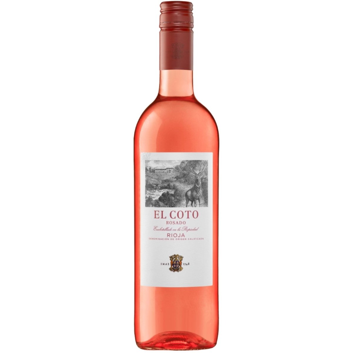 El Coto Rioja Tempranillo DOCa Rosado Roséwein Wein Trocken Spanien (3 x 0,75l) - Versanel -