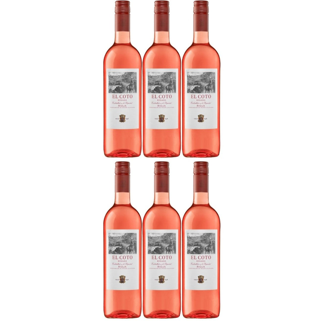 El Coto Rioja Tempranillo DOCa Rosado Roséwein Wein Trocken Spanien (6 x 0,75l) - Versanel -