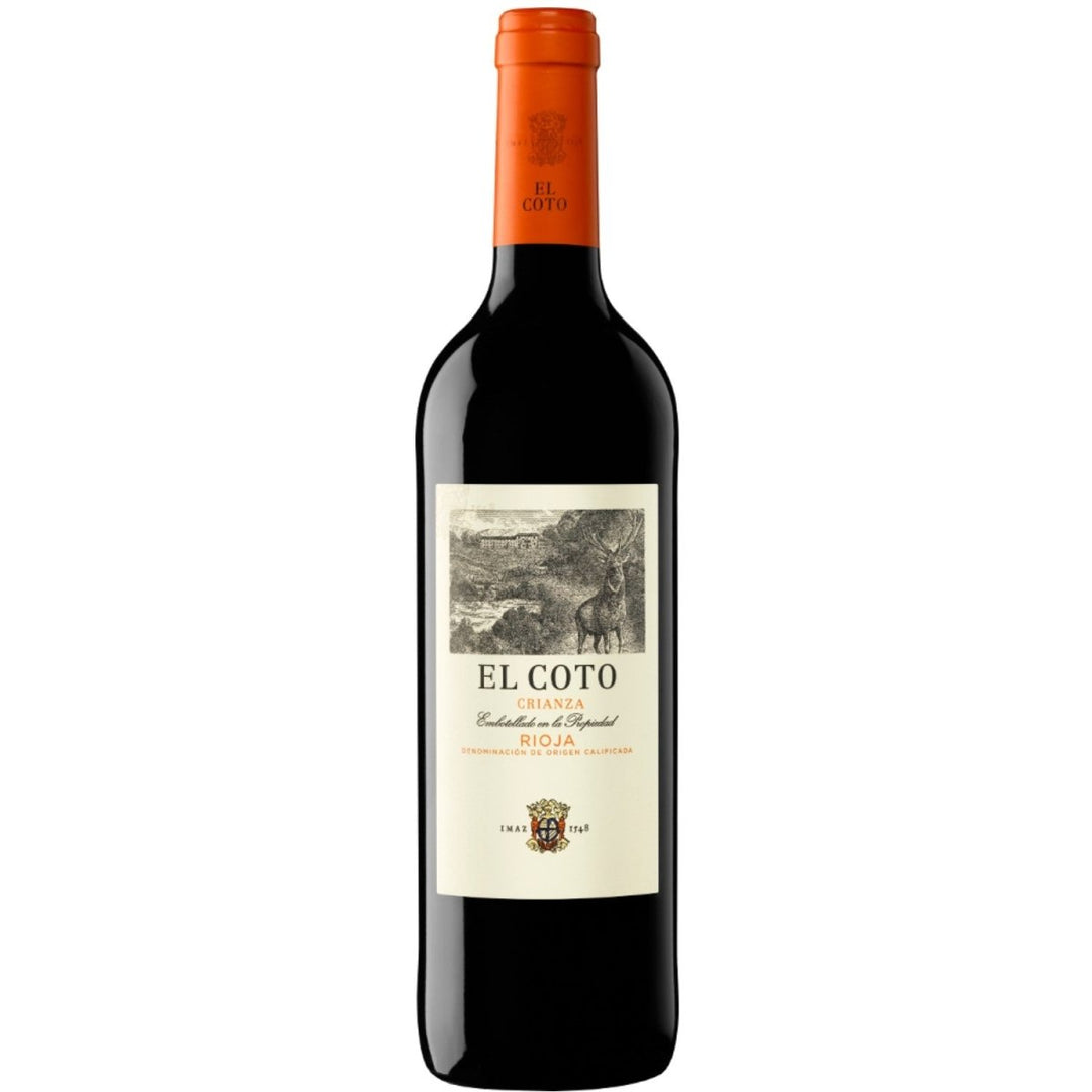 El Coto Tinto Crianza Rioja DOCa Tempranillo Trocken Spanien (12 x 0,75l) - Versanel -