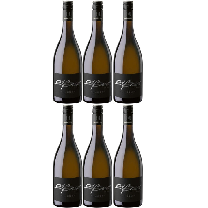 Emil Bauer Black Label Viognier QbA Weißwein Wein trocken Deutschland (6 x 0.75l) - Versanel -