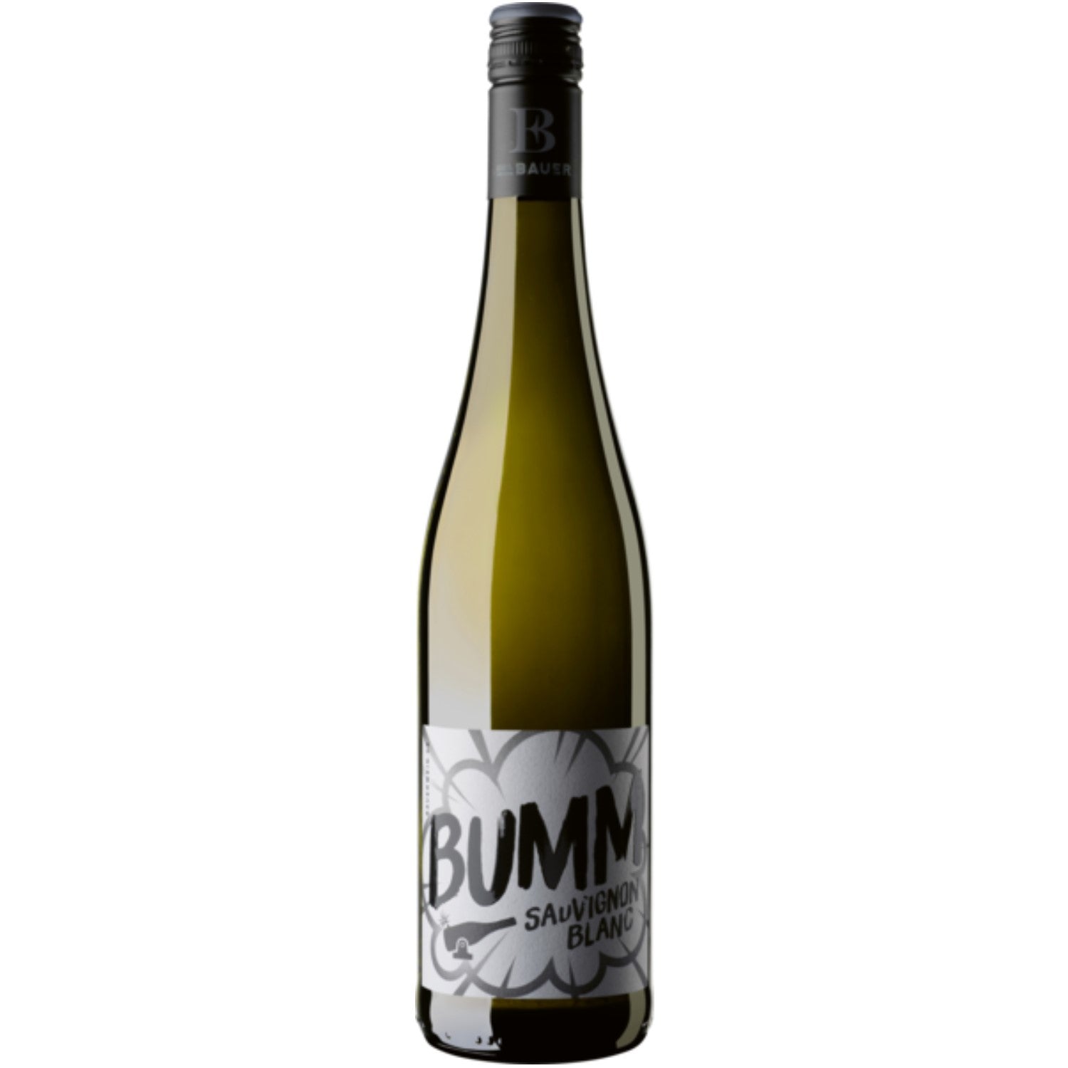 Emil Bauer White Label BUMM Sauvignon Blanc QbA Weißwein Wein Deutschland (12 x 0.75l) - Versanel -