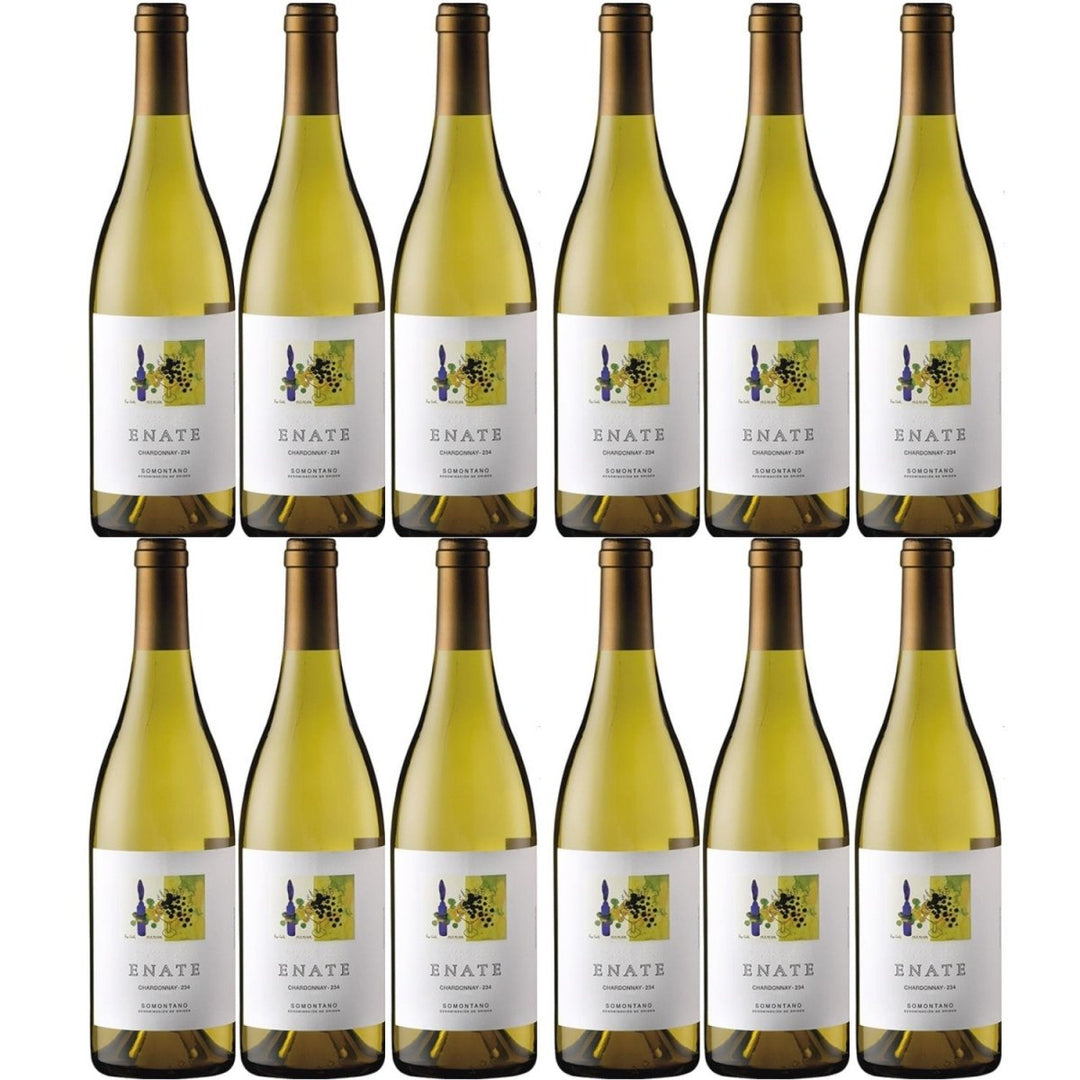 Enate Chardonnay 234 DO Weißwein Wein Trocken Spanien (12 x 0.75l) - Versanel -